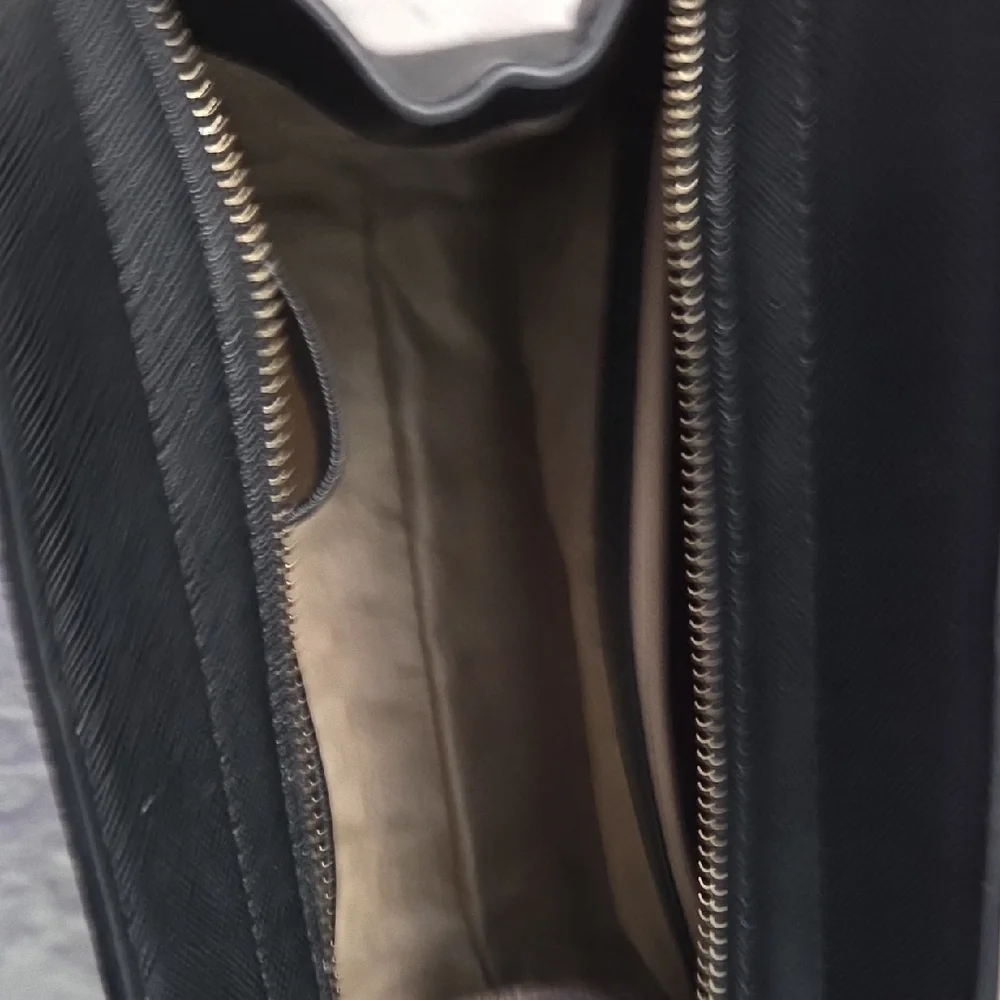 Black Satchel with Gold Studs - Picture 5 of 5